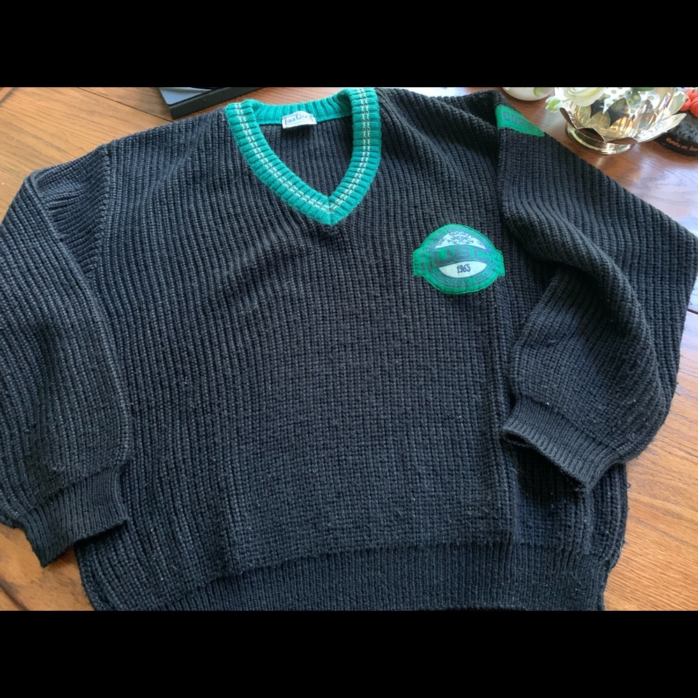 VTG mens L/XL U.S. Copy college varsity sweater